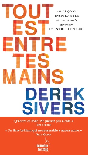 [9782357456860] Tout est entre tes mains - Sivers, Derek NH/Alisio 2022