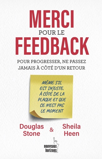 [9782357457416] Merci pour le feedback - Stone, Douglas / Heen, Sheila NH/Alisio 2023